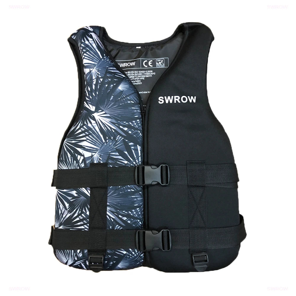 Neoprene Life Jacket – Adult & Kids Buoyancy Vest for Water Sports