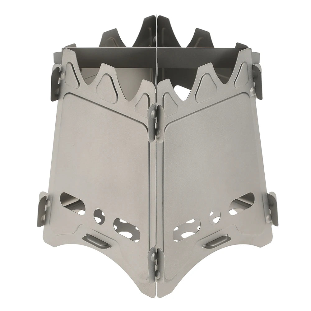 Tomshoo Titanium Wood Stove – Portable Folding Camping Burner