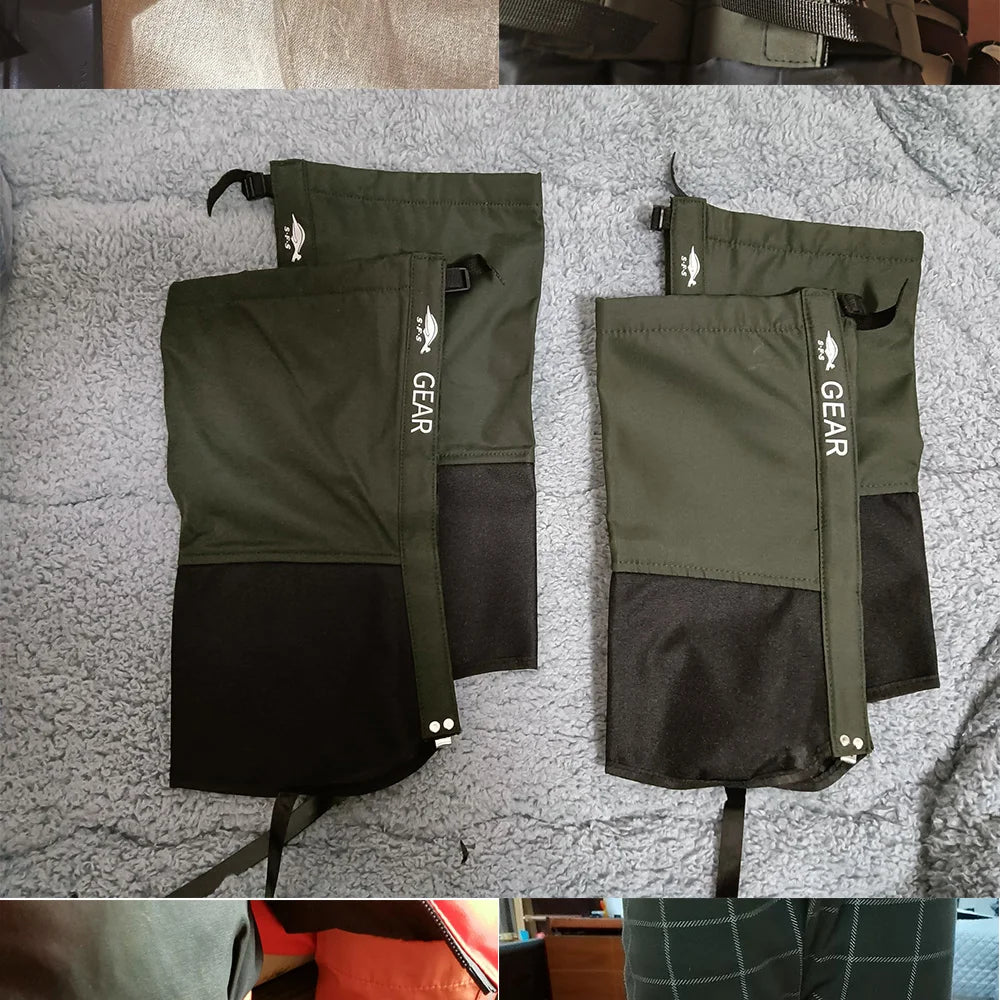 Waterproof Outdoor Leg Warmers – Hiking & Winter Gaiters