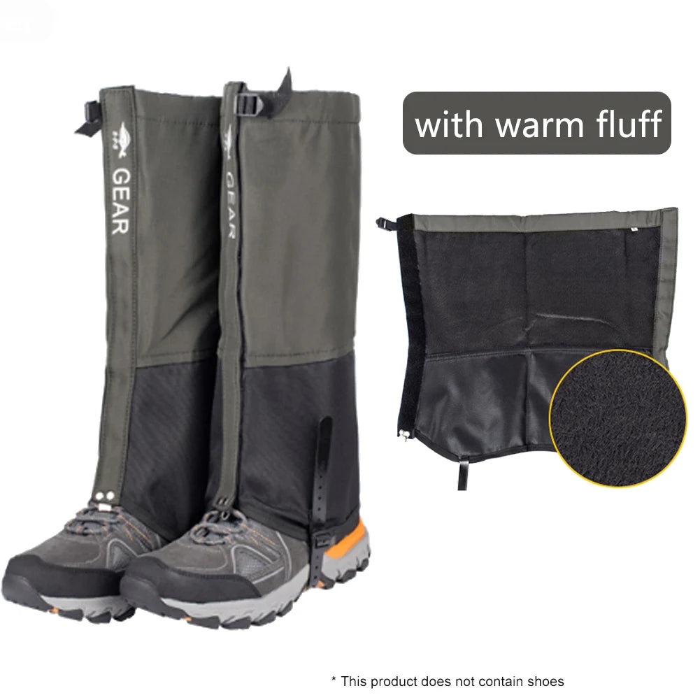 Waterproof Outdoor Leg Warmers – Hiking & Winter Gaiters