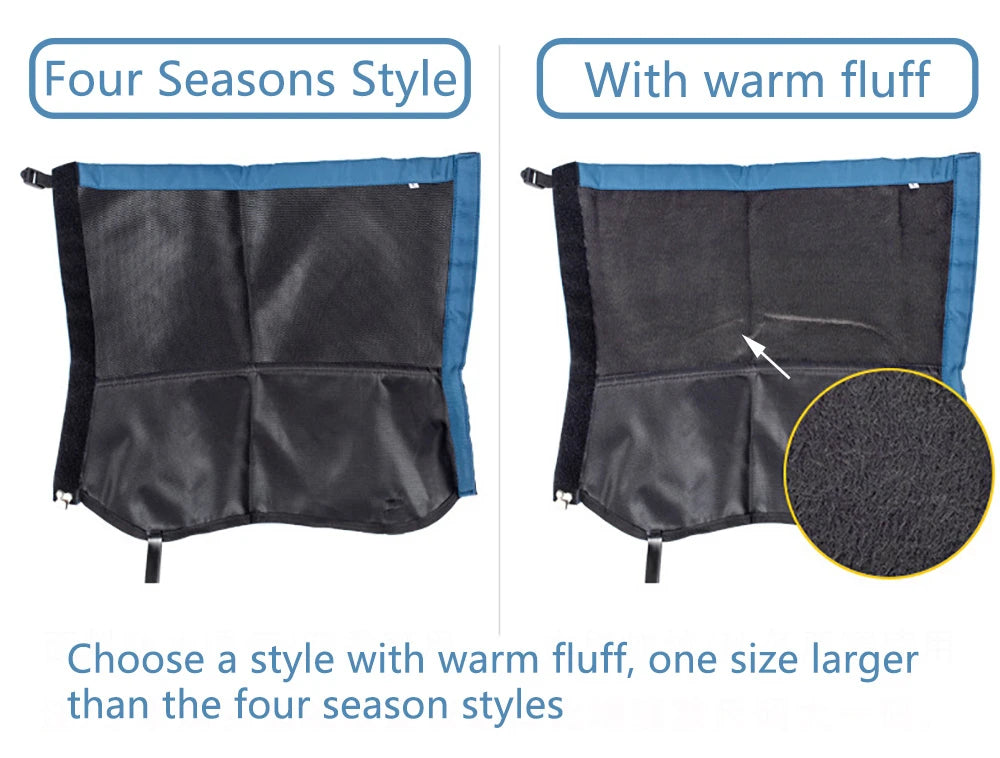 Waterproof Outdoor Leg Warmers – Hiking & Winter Gaiters