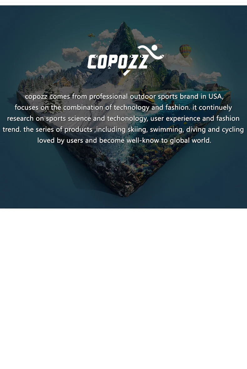 Copozz Ski & Snowboard Gloves – Waterproof Winter Gloves for Men & Women