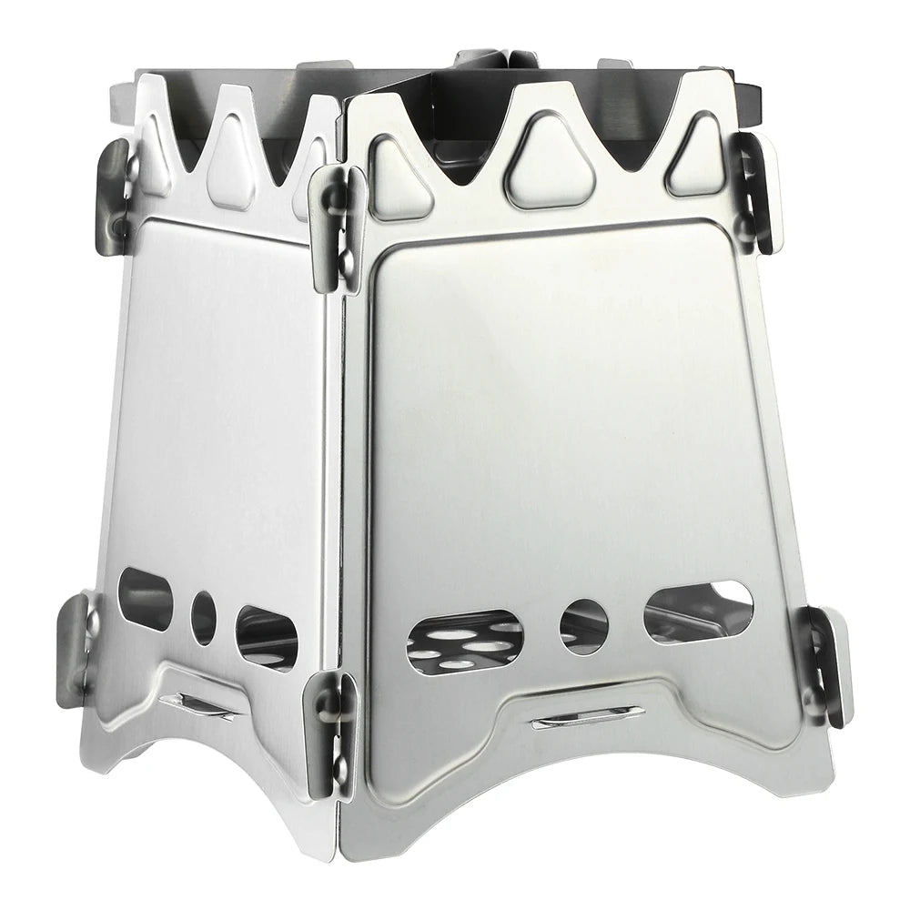 Tomshoo Titanium Wood Stove – Portable Folding Camping Burner