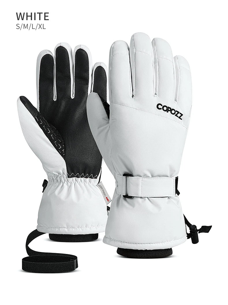 Copozz Ski & Snowboard Gloves – Waterproof Winter Gloves for Men & Women