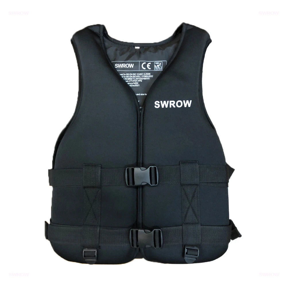 Neoprene Life Jacket – Adult & Kids Buoyancy Vest for Water Sports