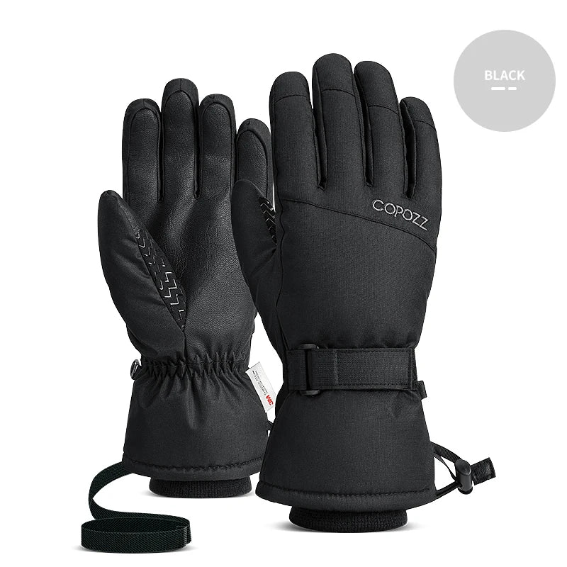 Copozz Ski & Snowboard Gloves – Waterproof Winter Gloves for Men & Women