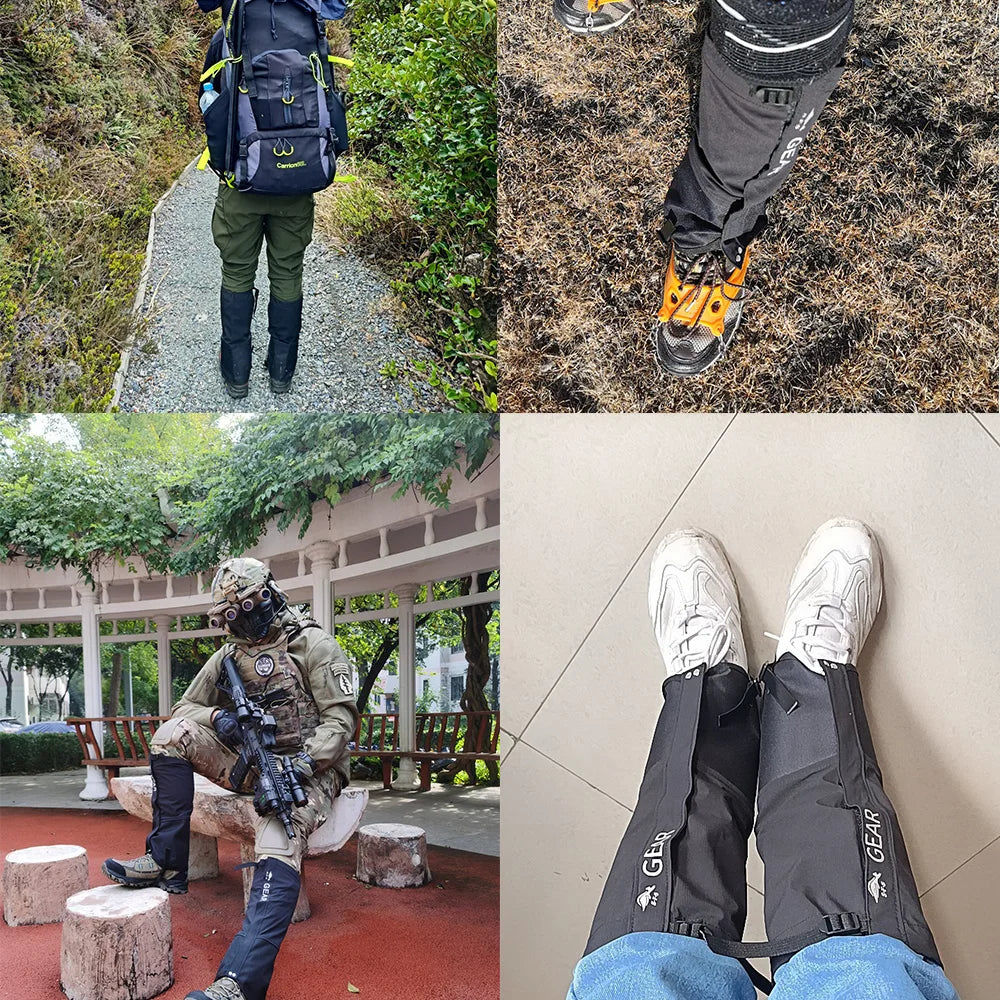 Waterproof Outdoor Leg Warmers – Hiking & Winter Gaiters
