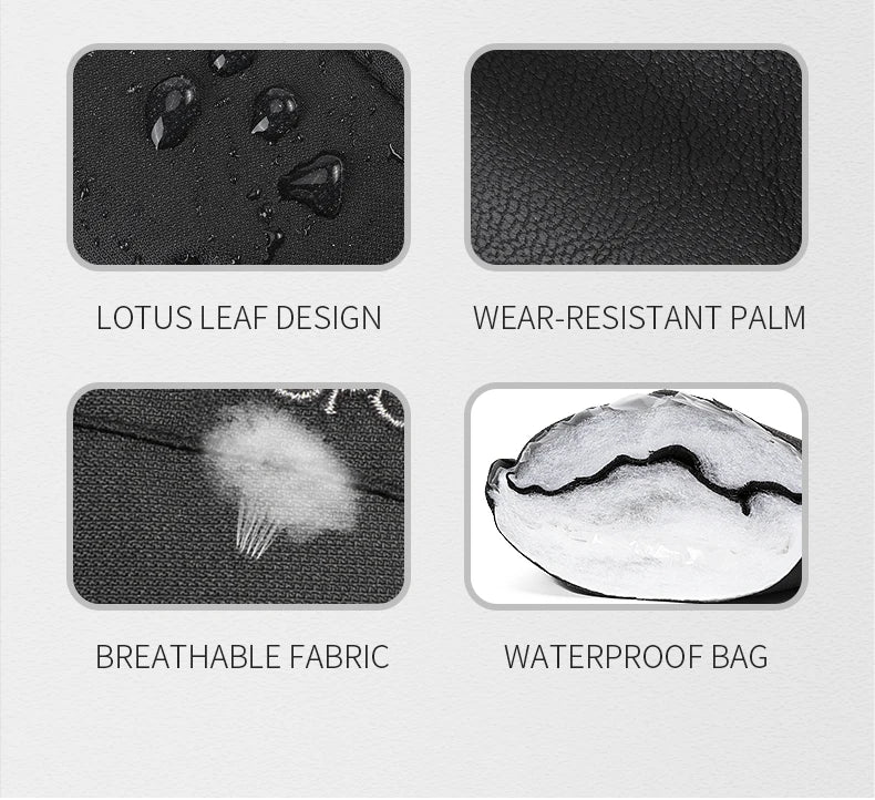 Copozz Ski & Snowboard Gloves – Waterproof Winter Gloves for Men & Women