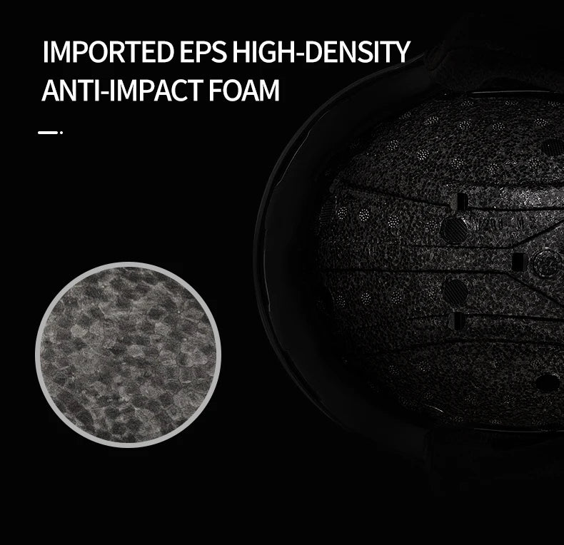 COPOZZ Cartoon Ski Helmet – Half-Cover Safety Helmet for Adults & Kids