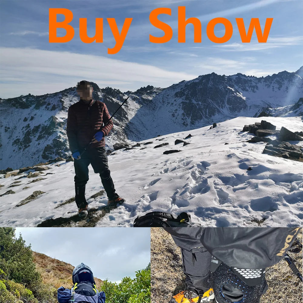 Waterproof Outdoor Leg Warmers – Hiking & Winter Gaiters