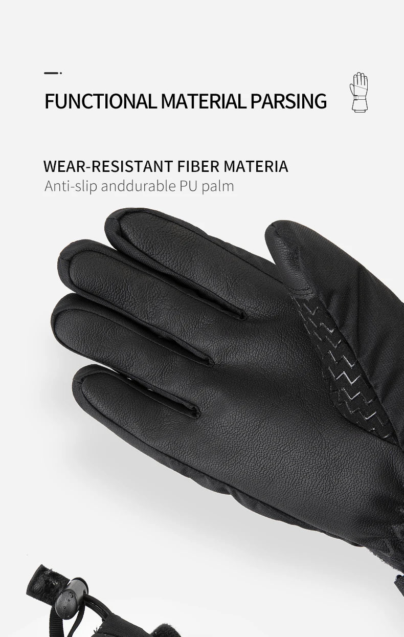 Copozz Ski & Snowboard Gloves – Waterproof Winter Gloves for Men & Women