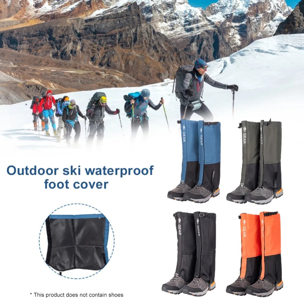 Waterproof Outdoor Leg Warmers – Hiking & Winter Gaiters