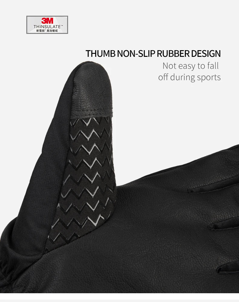 Copozz Ski & Snowboard Gloves – Waterproof Winter Gloves for Men & Women