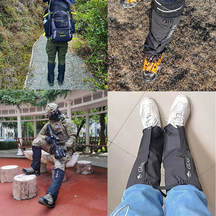 Waterproof Outdoor Leg Warmers – Hiking & Winter Gaiters