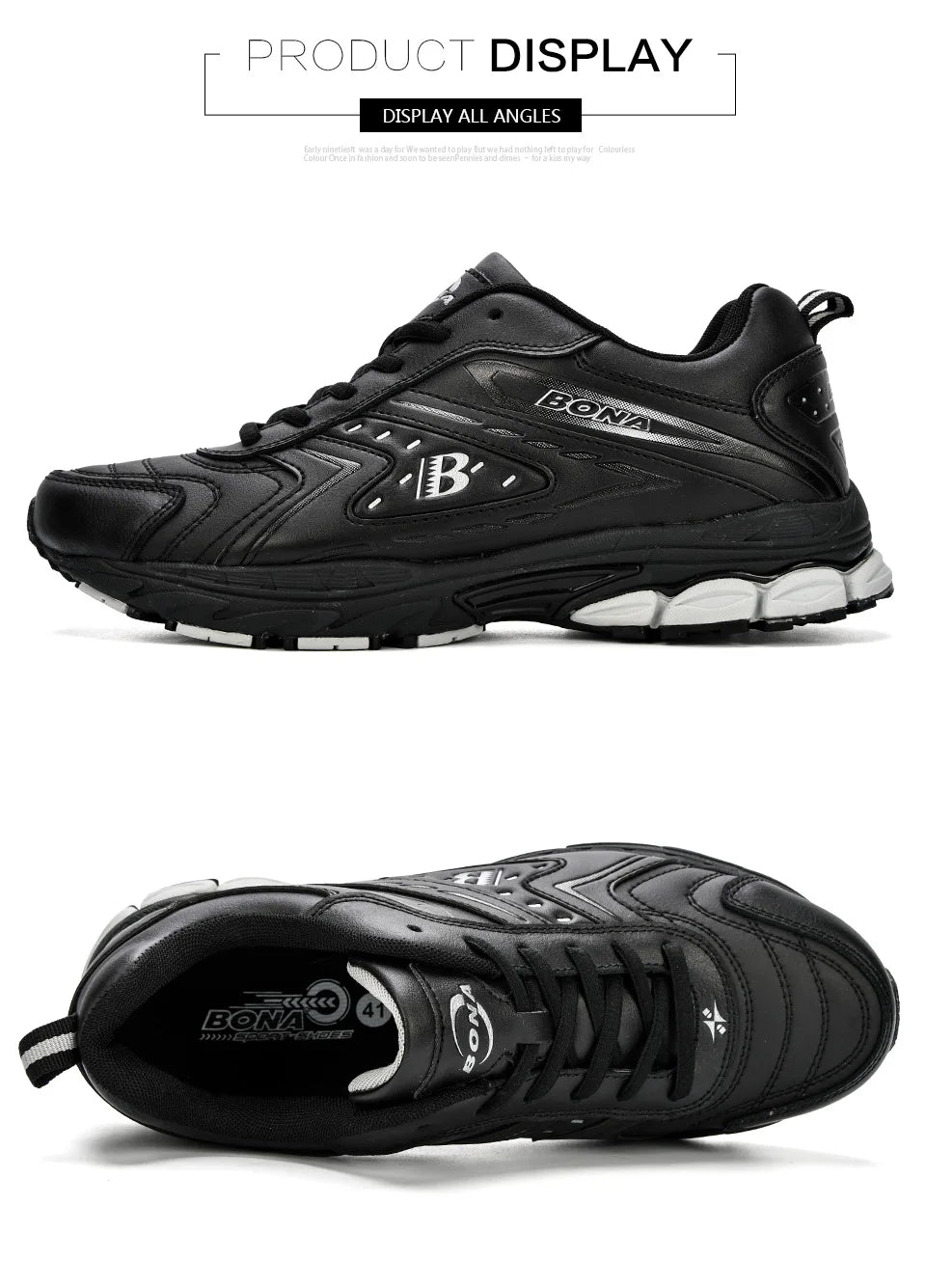 BONA Men’s Casual Shoes – Breathable Microfiber Sneakers, Trendy Outdoor Flats