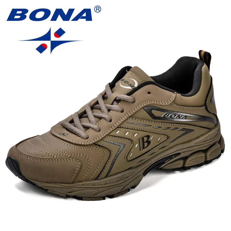 BONA Men’s Casual Shoes – Breathable Microfiber Sneakers, Trendy Outdoor Flats