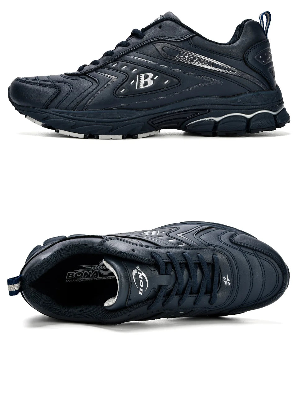 BONA Men’s Casual Shoes – Breathable Microfiber Sneakers, Trendy Outdoor Flats