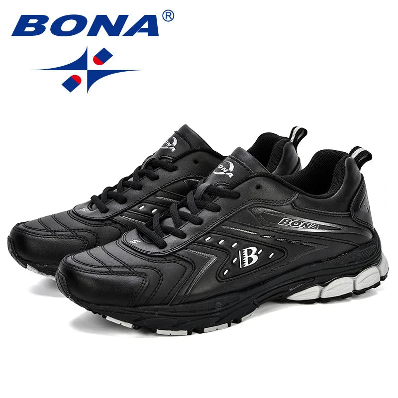 BONA Men’s Casual Shoes – Breathable Microfiber Sneakers, Trendy Outdoor Flats