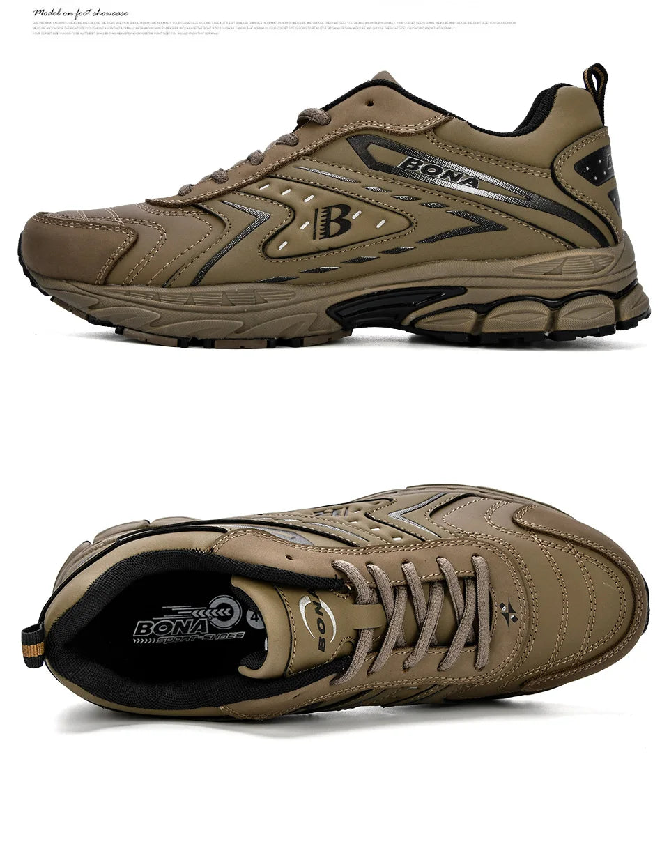 BONA Men’s Casual Shoes – Breathable Microfiber Sneakers, Trendy Outdoor Flats