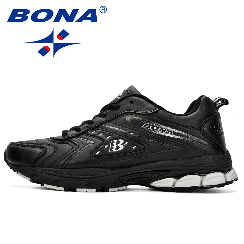 BONA Men’s Casual Shoes – Breathable Microfiber Sneakers, Trendy Outdoor Flats