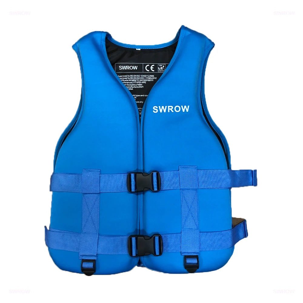 Neoprene Life Jacket – Adult & Kids Buoyancy Vest for Water Sports