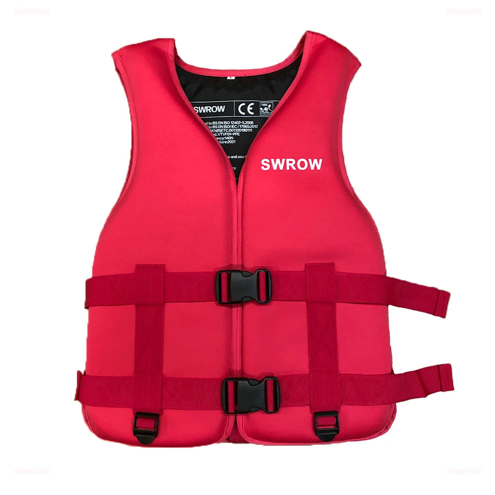 Neoprene Life Jacket – Adult & Kids Buoyancy Vest for Water Sports
