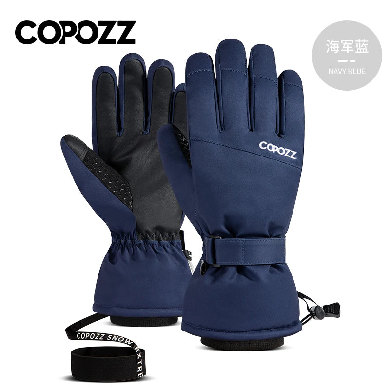 Copozz Ski & Snowboard Gloves – Waterproof Winter Gloves for Men & Women