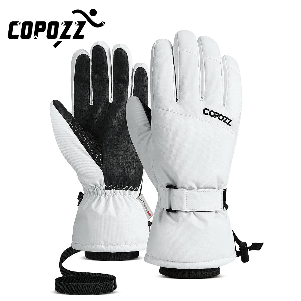 Copozz Ski & Snowboard Gloves – Waterproof Winter Gloves for Men & Women
