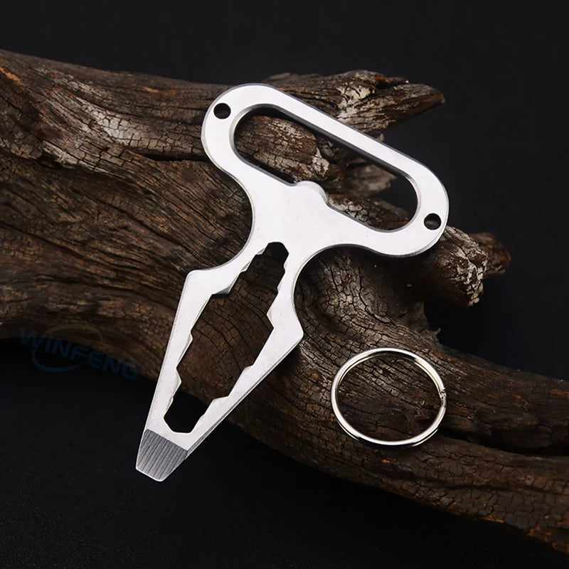 Multi-Functional EDC Survival Keychain
