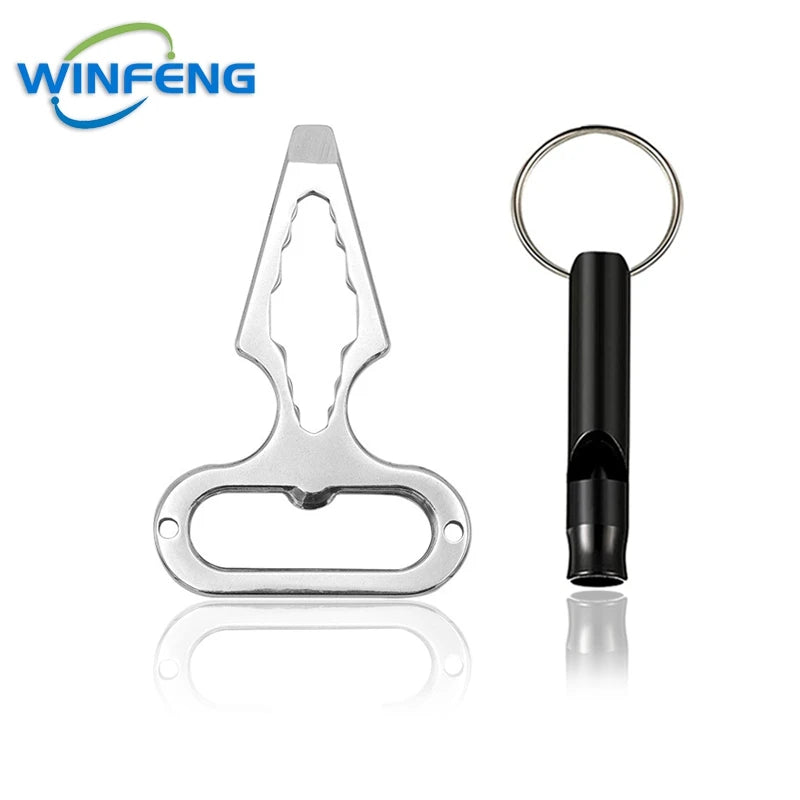 Multi-Functional EDC Survival Keychain