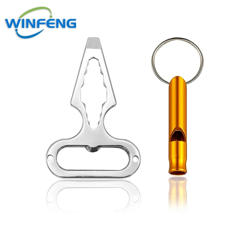Multi-Functional EDC Survival Keychain