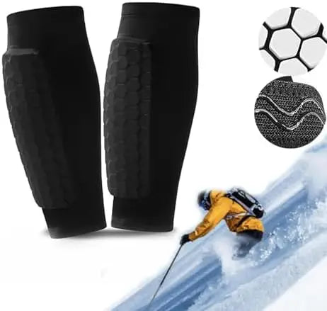 Frost Armours Ski Shin Guards – Breathable Anti-Collision Leg Pads