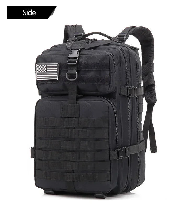 30/50L Tactical Backpack – Outdoor Survival & Hiking Molle Pack