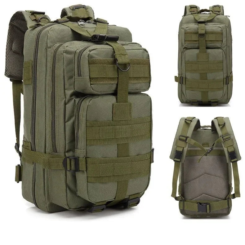 30/50L Tactical Backpack – Outdoor Survival & Hiking Molle Pack
