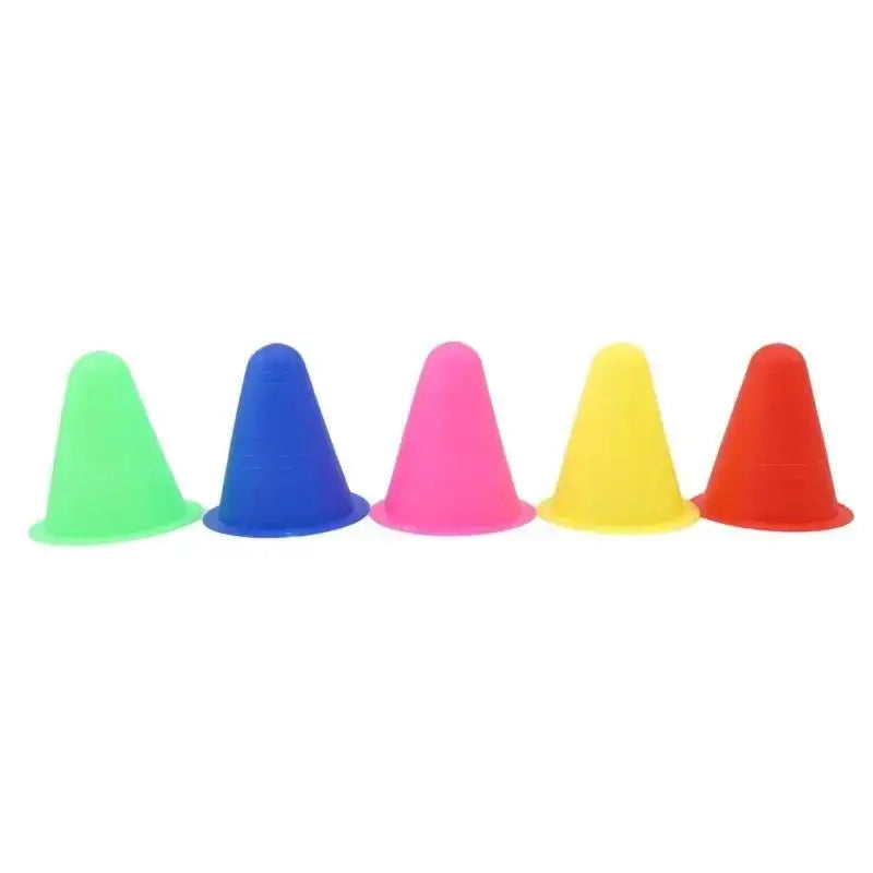 10PCS Football Training Marker Cones – Sports Practice Equipment