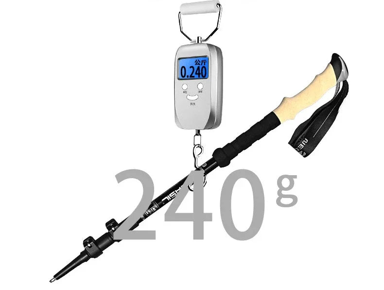 2PCS Trekking Poles – Ultralight Adjustable Hiking Walking Sticks with Quick Lock