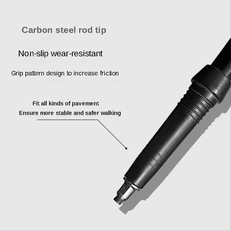 2PCS Trekking Poles – Ultralight Adjustable Hiking Walking Sticks with Quick Lock