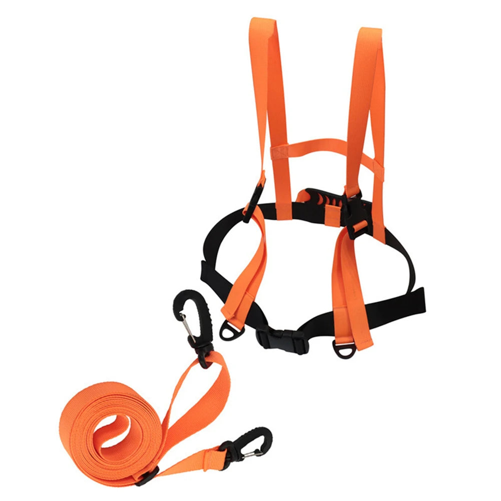Adjustable Kids Ski Training Harness – Safety Belt with Traction Rope