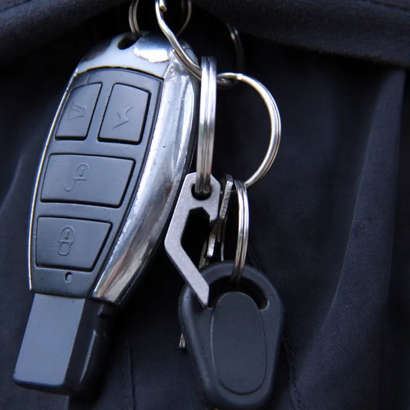 EDC Mini Bottle Opener – Lightweight Keyring Pocket Tool