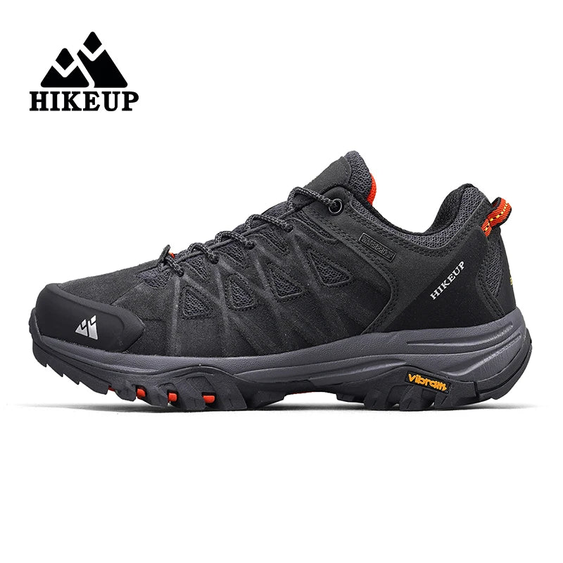 HIKEUP Men’s Hiking Shoes – Breathable Outdoor Trekking Sneakers