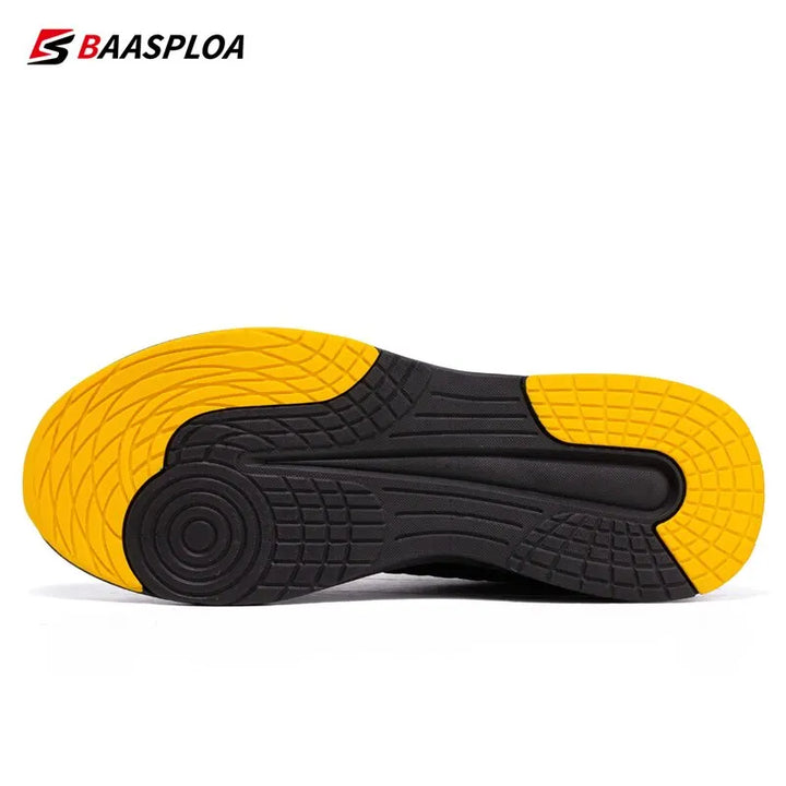 Baasploa Men’s Running Shoes – Lightweight Breathable Outdoor Sneakers