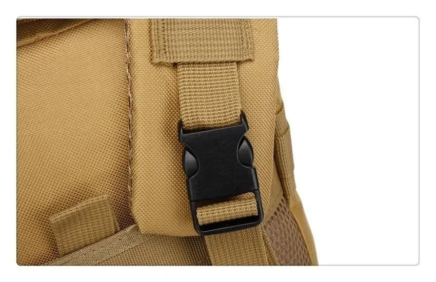 30/50L Tactical Backpack – Outdoor Survival & Hiking Molle Pack