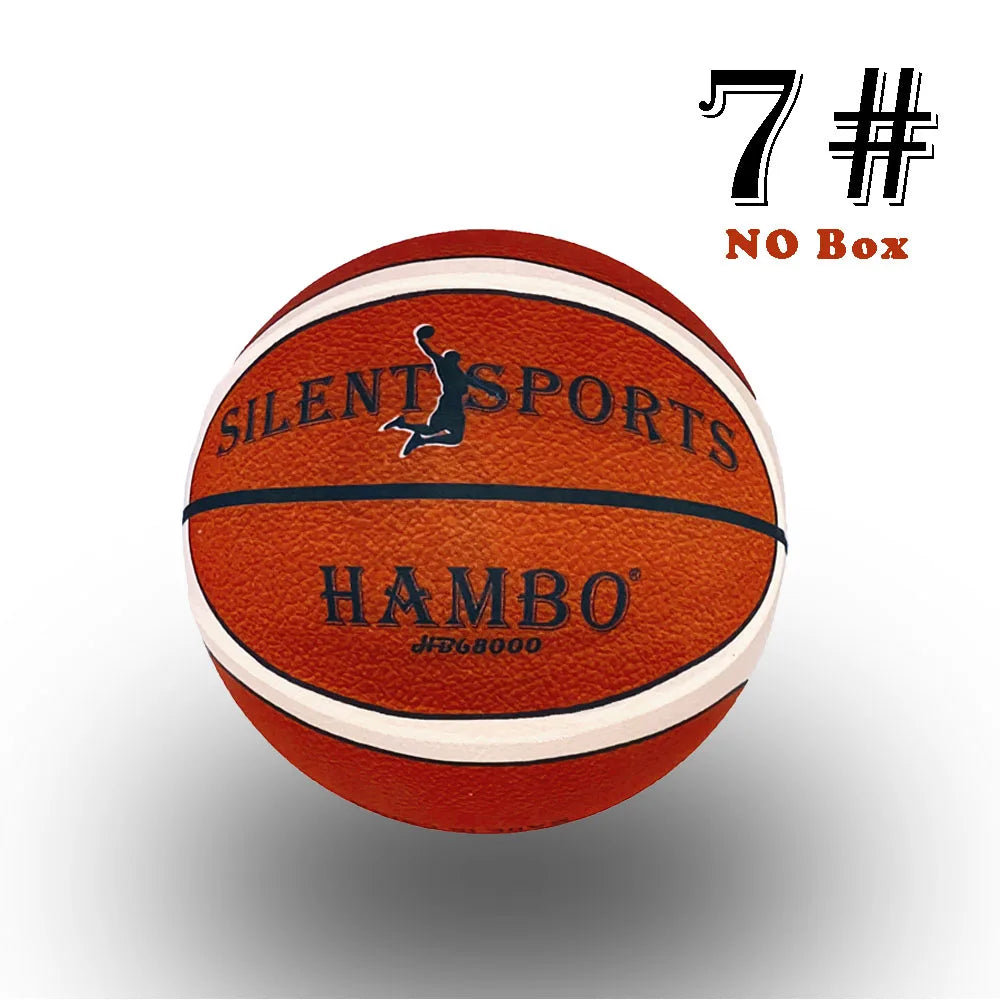 Silent Basketball – Airless Foam Indoor Training Ball, Quiet Dribbling, Size 5/6/7