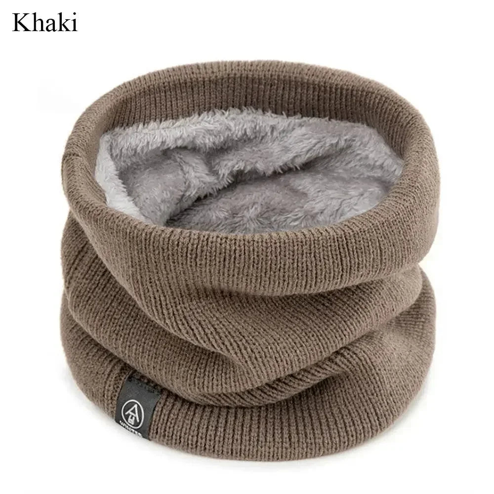 Unisex Knitted Neck Warmer – Winter Sports Scarf & Face Cover