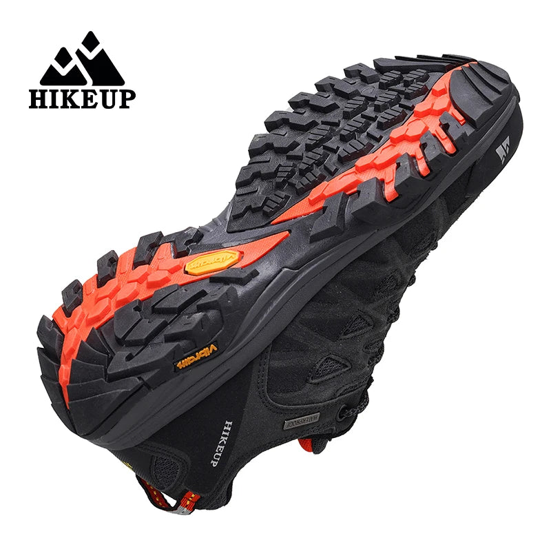 HIKEUP Men’s Hiking Shoes – Breathable Outdoor Trekking Sneakers