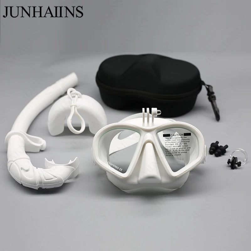 Wet GoPro Diving Mask – Low Volume Freedive Mask with Camera Mount