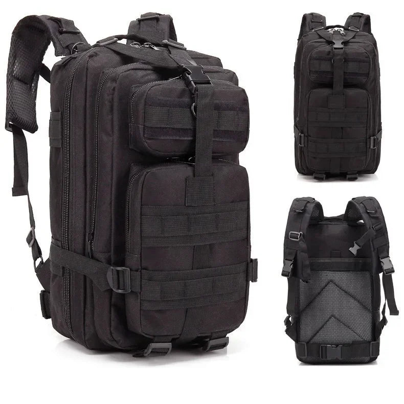 30/50L Tactical Backpack – Outdoor Survival & Hiking Molle Pack
