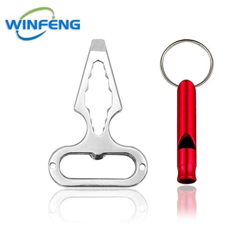 Multi-Functional EDC Survival Keychain