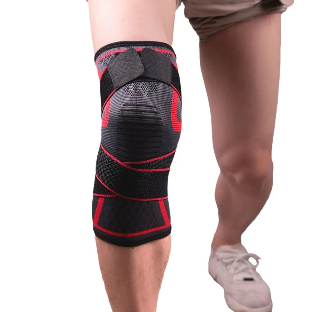 Nylon Sport Knee Pad – Compression Knee Brace for Running, Fitness & Sports