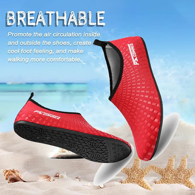 Unisex Aqua Diving Shoes – Water Sport Barefoot Swim & Surf Sneakers